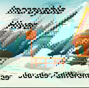 Incroyable Hiver - Jeu de 7 différences