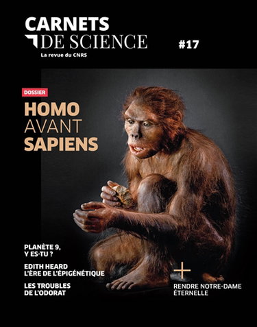 Couverture de Carnets de science, n° 17. Homo avant sapiens