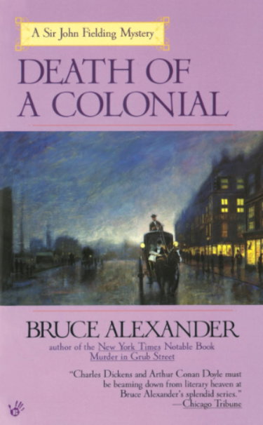 Couverture de Death of a Colonial par Bruce Alexander