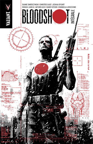 Couverture de Bloodshot : l'intégrale