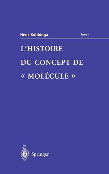 L'histoire du concept de molécule