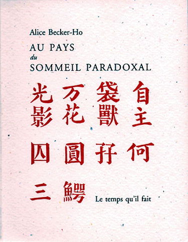 Au pays du sommeil paradoxal