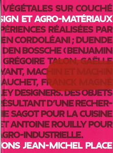 Design et agro-matériaux
