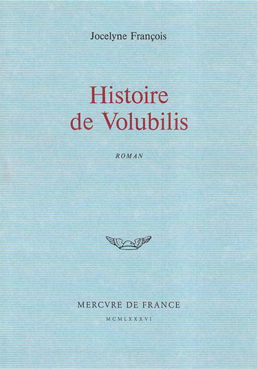Histoire de Volubilis