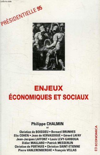 Couverture de Enjeux économiques et sociaux