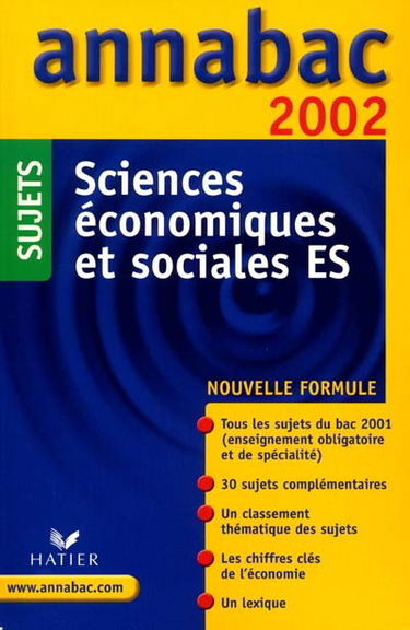 Sciences économiques et sociales