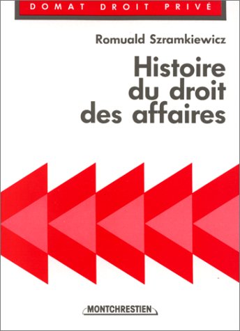 Histoire du droit des affaires