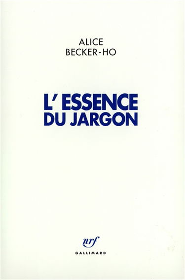 L'essence du jargon