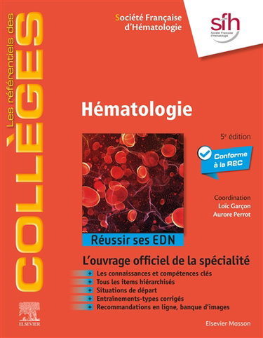 Couverture de Hématologie : réussir ses EDN : conforme à la R2C