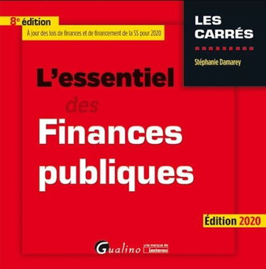 L'essentiel des finances publiques 2020