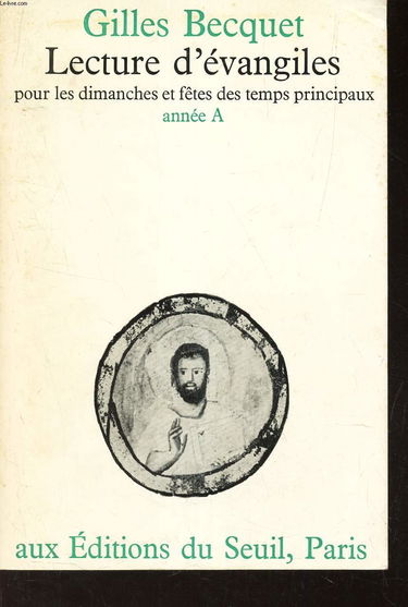 Lectures d'évangiles : année A