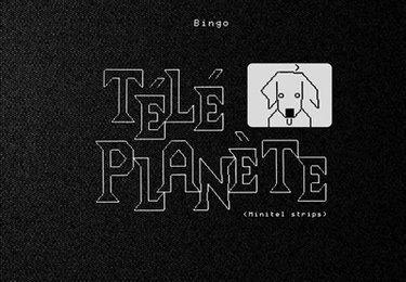 Couverture de Télé planète (Minitel strips)