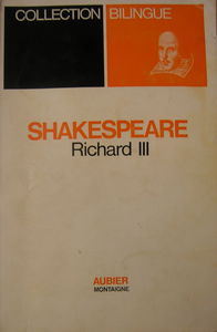 Richard iii (bilingue)