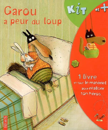Couverture de Garou a peur du loup