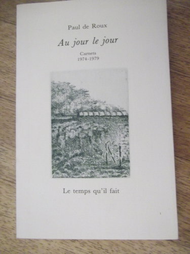 Couverture de Carnets 1974-1979 Au jour le jour