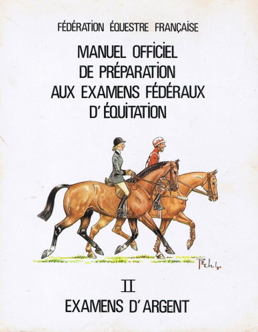 Couverture de MANUEL OFFICIEL DE PREPARATION AUX EXAMENS FEDERAUX D'EQUITATION, TOME2