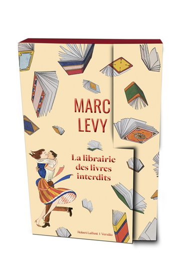 Couverture de La librairie des livres interdits par Marc Levy