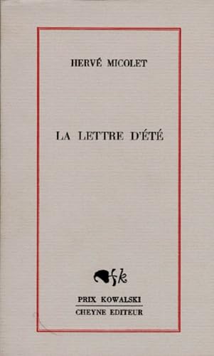 La Lettre d'été