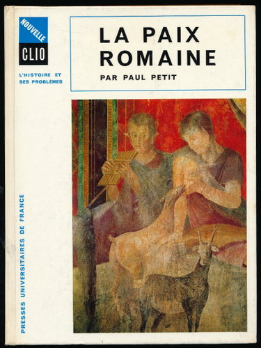 Couverture de La paix romaine - Edition originale - Cartes, Index général, Table des cartes