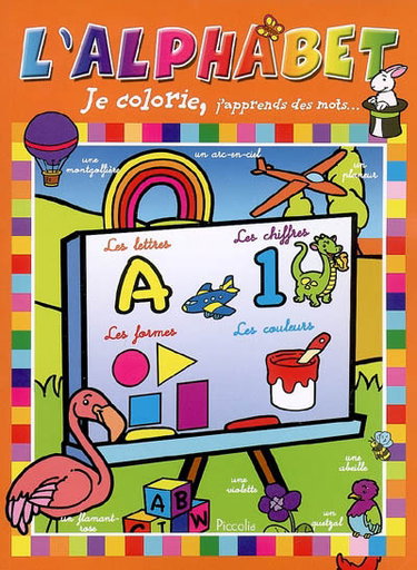 Couverture de L'alphabet par Piccolia