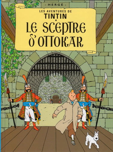 Tintin Sceptre d'Ottokar mini album