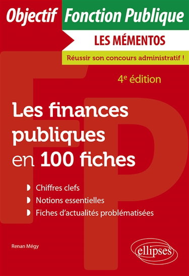 Couverture de Les finances publiques en 100 fiches