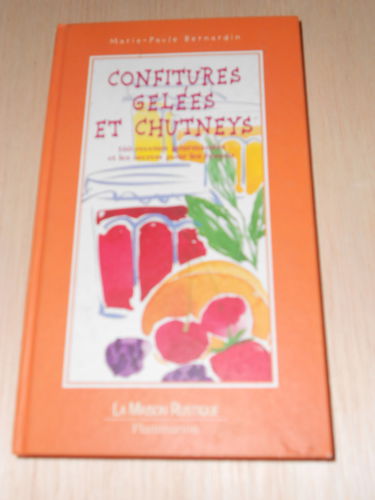 Confitures, gelées et chutneys