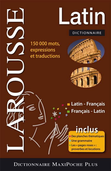 Dictionnaire latin-français, français-latin