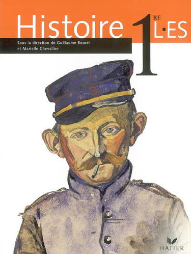 Couverture de Histoire 1re L, ES : livre de l'élève