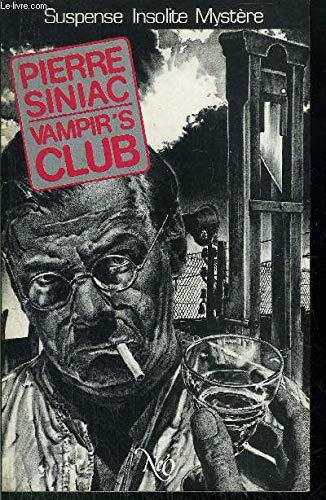 Couverture de Vampir's club par Pierre Siniac