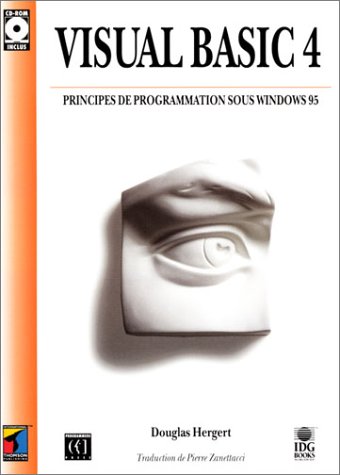 Couverture de Visual Basic 4 : principes de programmation sous Windows 95 par Douglas Hergert
