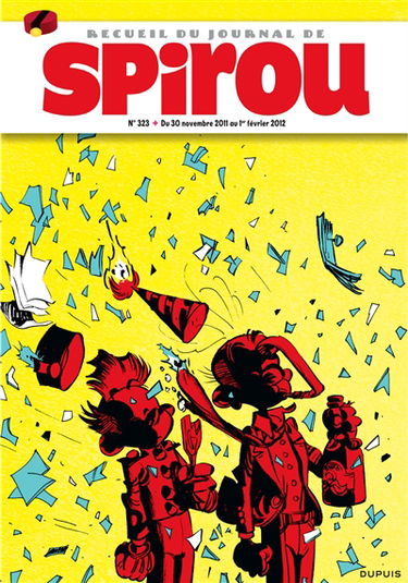 Recueil du journal de Spirou. Vol. 323. Du 30 novembre 2011 au 1er février 2012
