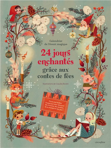 Couverture de Calendrier de l'Avent magique : 24 jours enchantés grâce aux contes de fées