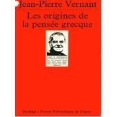 Les origines de la pensée grecque