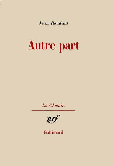 Autre part : paysages d'accompagnement