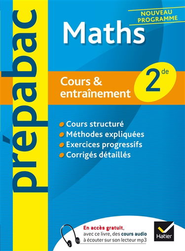 Mathématiques 2de : cours & entraînement