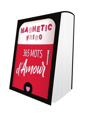 Couverture de 365 mots d'amour : magnetic frigo