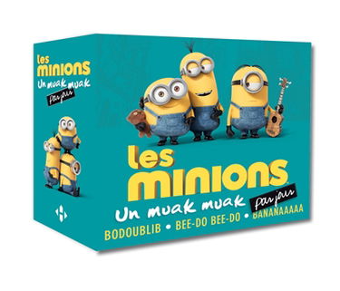 Les Minions : un muak muak par jour : bodoublib, bee-do bee-do, bananaaaaa