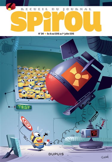 Recueil du journal de Spirou. Vol. 341. Du 6 mai 2015 au 1er juillet 2015