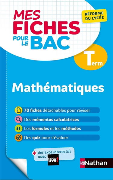 Mathématiques terminale : réforme du lycée