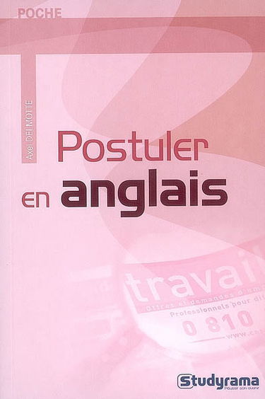 Postuler en anglais