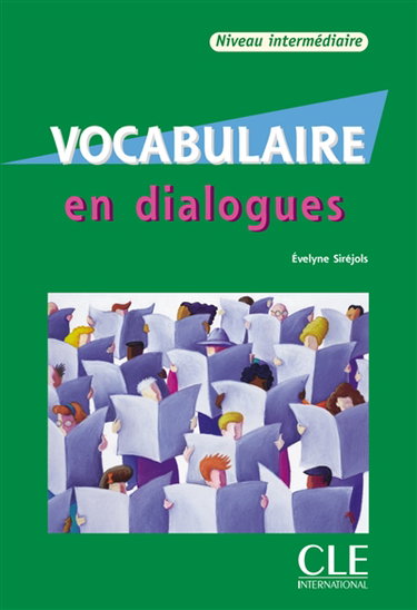 Couverture de Vocabulaire en dialogues : niveau intermédiaire