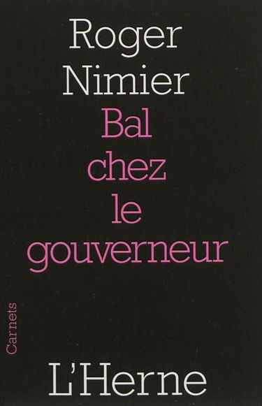 Bal chez le gouverneur