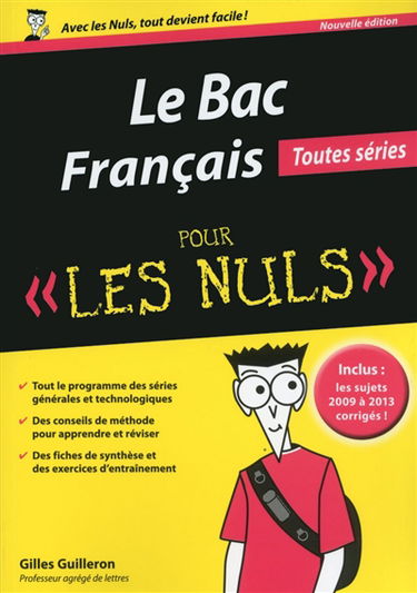 Le bac français pour les nuls : toutes séries