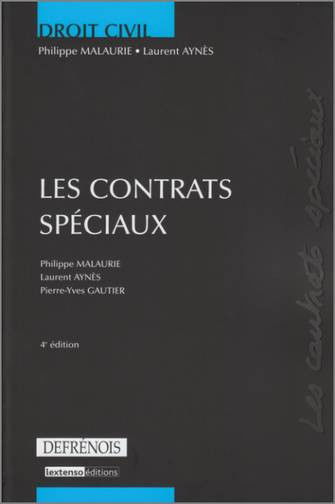 Les contrats spéciaux
