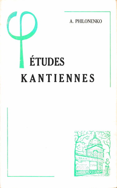 Etudes kantiennes