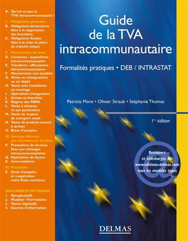 Guide pratique de la TVA intracommunautaire