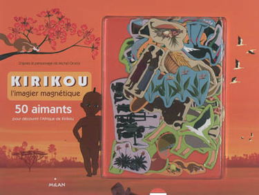 Kirikou : l'imagier magnétique : 50 aimants pour découvrir l'Afrique de Kirikou