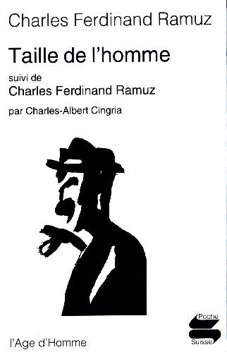 Couverture de Taille de l'homme. Charles Ferdinand Ramuz