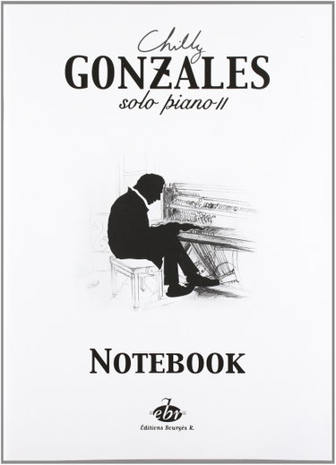 Couverture de Gonzales Solo Piano 2 Note Book.